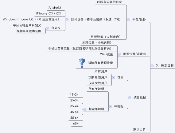 确定投放目标