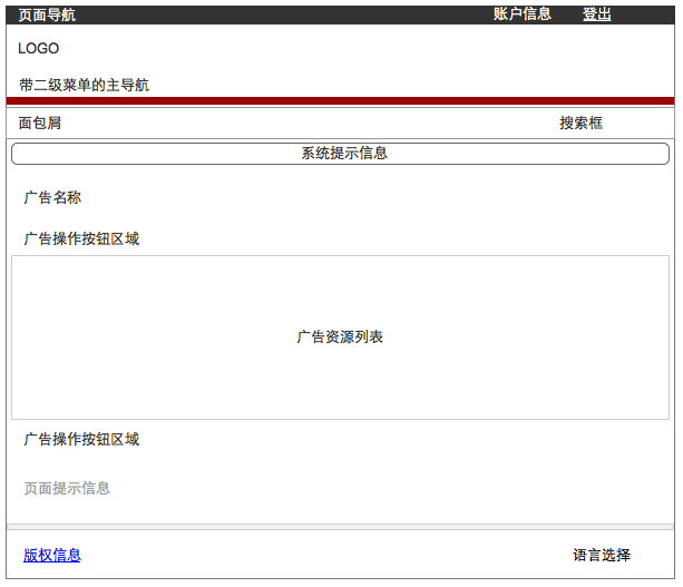 AdMob页面布局