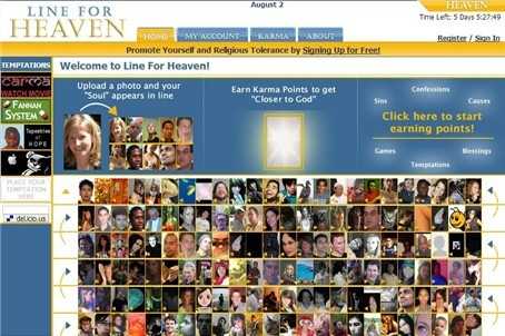 Line for Heaven
