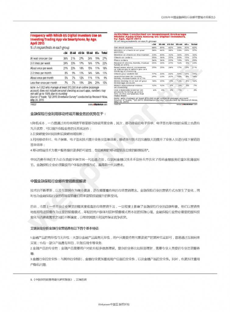2015年中国金融保险行业邮件营销市场报告_000005